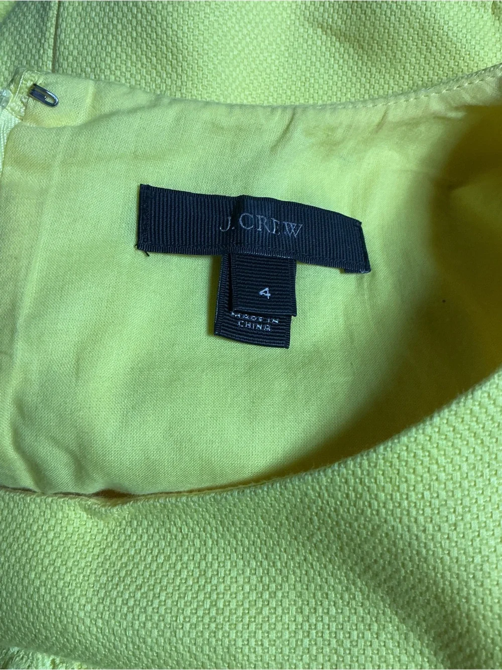 Yellow dress